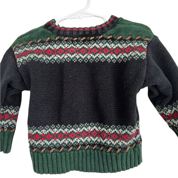 VINTAGE Kitestrings Horse Equestrian Toddler Sweater - Picture 8 of 11